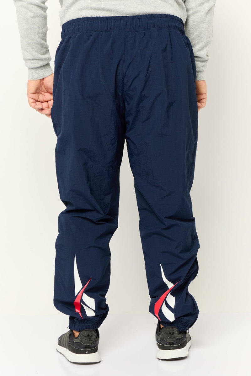 Reebok Men Classic Fit Vector Track Pants, Conavy - Image 3
